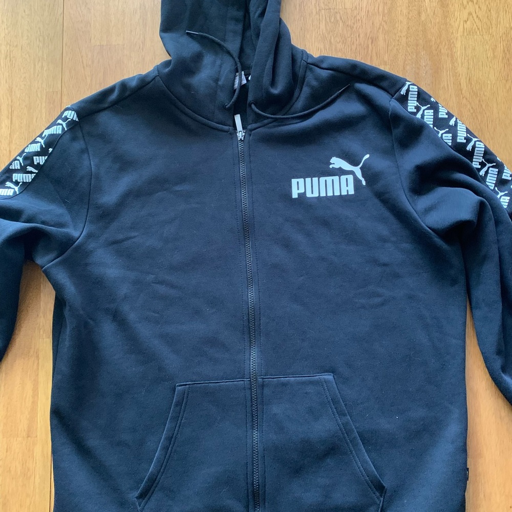 Mens Puma zip hoodie